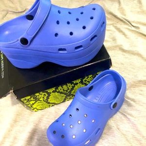 Platform crocs ❤️‍🔥